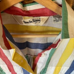 Vintage 80s Diane Von Furstenberg oversized shirt